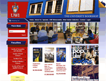 Tablet Screenshot of bookshop.uwimona.edu.jm